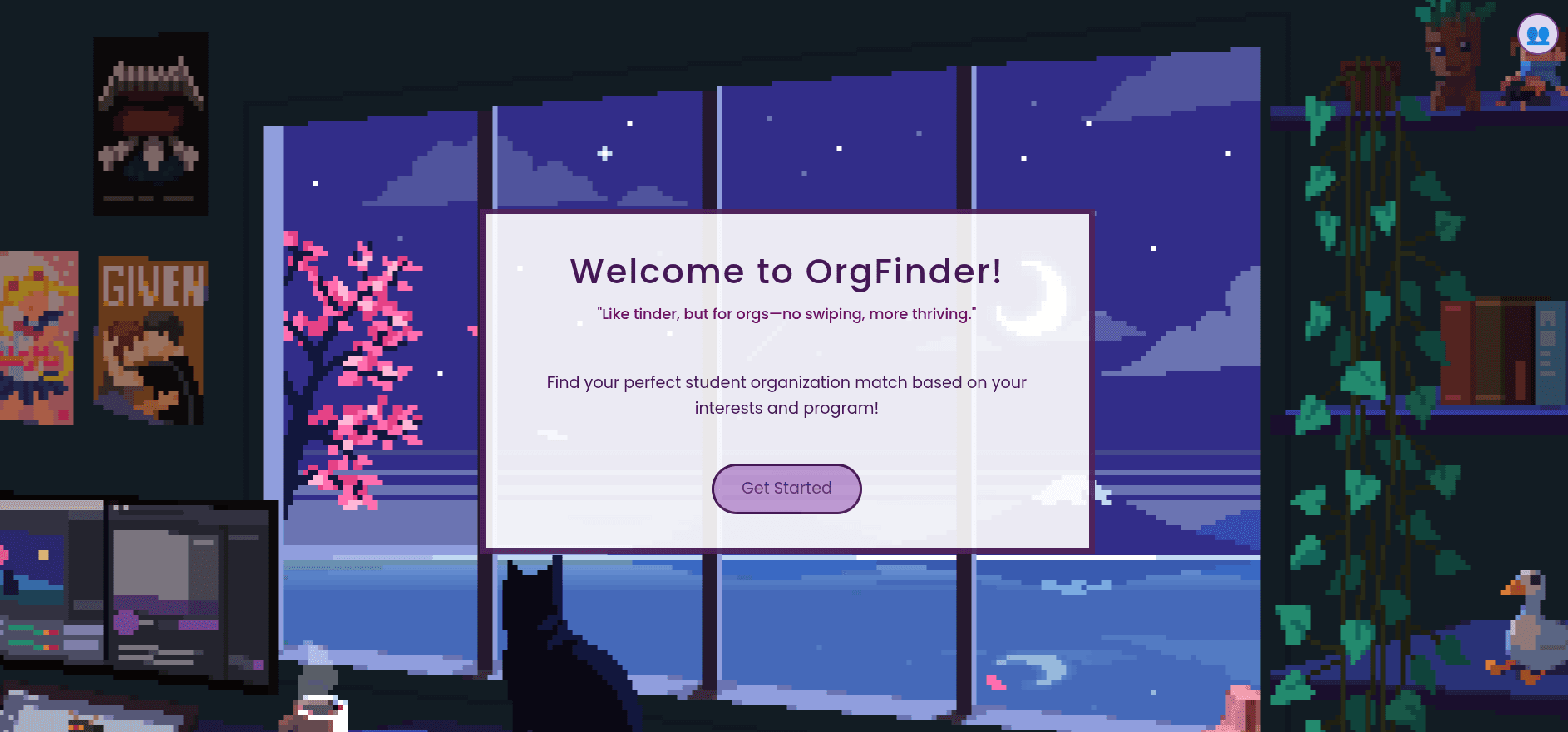 PUPOrgFinder project preview